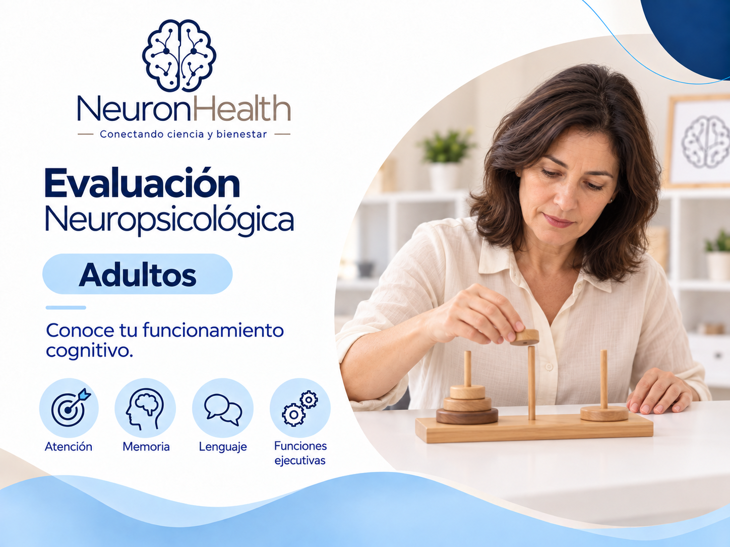 Evaluación neuropsicológica de NeuronHealth