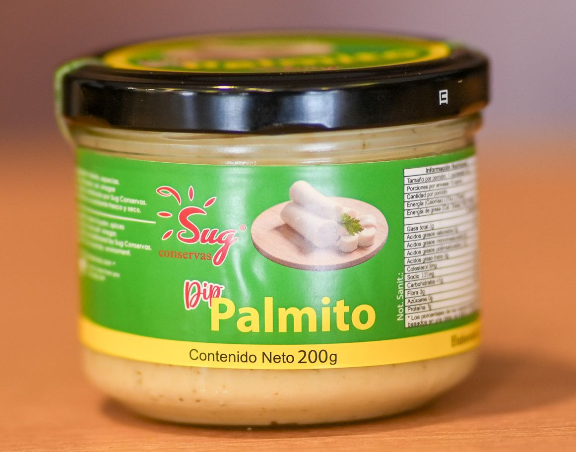 Dip de palmito de SUG conservas