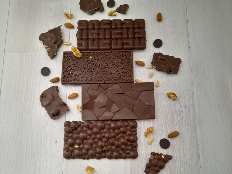 Barra de chocolate artesanal de Zentía
